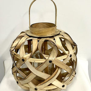 Meilleure vente Lanterne à bougie en rotin décorative de luxe de qualité supérieure faite à la main personnalisée pour la décoration de fête à la maison disponible - Product Image 5