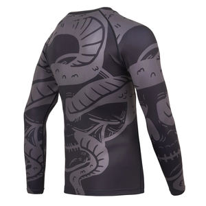 Vêtements de course personnalisés OEM de haute qualité pour hommes Elite Rush Guard, vente en gros, vêtements de sport toutes saisons - Product Image 4