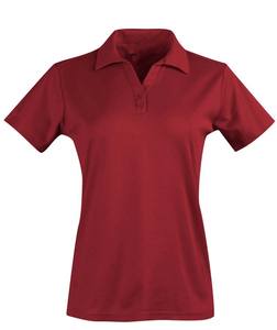 Polos de algodón sólido liso de manga corta que absorbe la humedad en seco ajuste profesional transpirable verano Polo camisa de Verano de la RRI-WPS-14 - Product Image 1