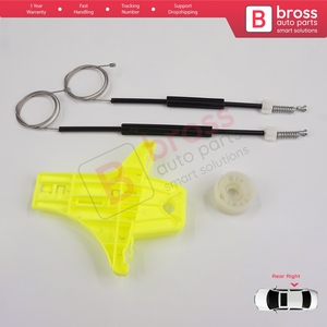 Kit de réparation de lève-vitre arrière droit BWR5486 pour Golf MK7 5G 2012-2021 5 portes 5G4839462 - Product Image 2