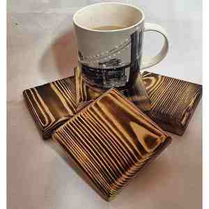 Boîte de dessous de verre en bois de manguier noyer de qualité supérieure conception personnalisée fabricant fabriqué en Inde meilleur prix - Product Image 6