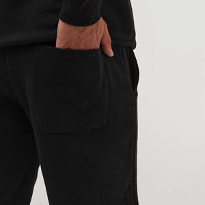 Pantalones Cortos de Algodón con Bolsillos para Hombre, Ropa Deportiva Holgada e Informal para Correr, Gimnasio, Novedad - Product Image 2