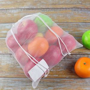 Nylon <b>Net</b> <b>Bag</b>-Eco-Friendly Washable Recyclable Portable Customizable Size Multi-Use - Product Image 4