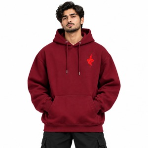 <b>Men</b> Hoodie Winter Pullover Sweatshirt Soft Warm Fleece <b>Hooded</b> <b>Top</b> Long Sleeve Casual Streetwear Outdoor Daily Fashion Wear - Product Image 1