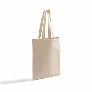 กระเป๋าผ้าฝ้ายออร์แกนิคแบบพื้นฐาน คุณสมบัติย่อยสลายได้ทางชีวภาพ - Product Image 4