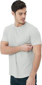 Nouveauté 2025 T-shirt uni de haute qualité en coton lourd T-shirt surdimensionné pour homme - Product Image 4