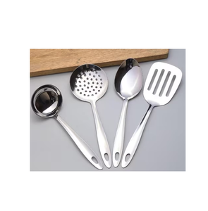 Nuevo diseñador de acero inoxidable para cocinar, cuchara para servir, cucharón para sopa, cuchara para arroz, cuchara para espumadera, tarifa asequible - Product Image 5