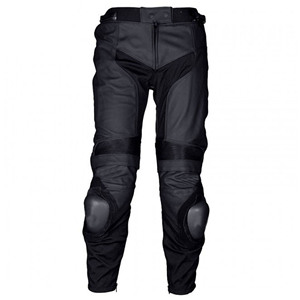 Resistente a la abrasión Cuero real Street Bikers Moto Motocicleta Auto Racing Riding Wear Pantalones Color negro - Product Image 3