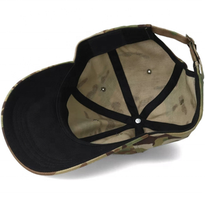 Buen fabricante Gorra Táctica Ajustable Béisbol Deportes Camo Gorras Nuevo Diseño Ajustable Camuflaje Gorra de béisbol moderna Sombrero - Product Image 5