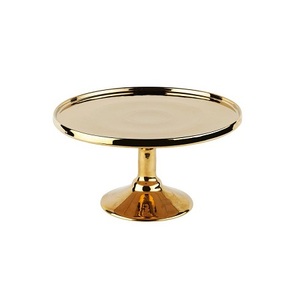 ที่วางเค้กแบบทุบทำจากสแตนเลสสตีลรูปทรงกลมสีเงินช็อคโกแลตขนมหวาน - Product Image 4