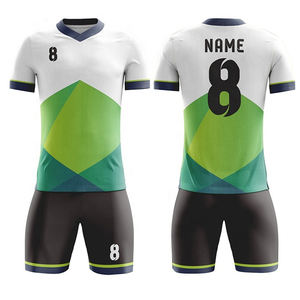 Uniforme de football unisexe de haute qualité, logo personnalisé, manches courtes, ensemble d'entraînement respirant, meilleur uniforme de football d'un fournisseur premium - Product Image 1