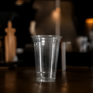 Tasses en plastique transparentes jetables Quang Quan 12/16/20/24Oz 95mm tasses en PP à paroi unique pour boissons chaudes/froides lait thé jus café - Product Image 1