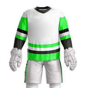 ชุดกีฬาสำหรับผู้ชายเสื้อฮ็อกกี้น้ำแข็งระบายอากาศได้ดีโลโก้ออกแบบได้ตามต้องการผลิตในปากีสถาน - Product Image 5