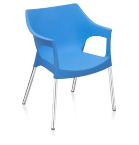 เก้าอี้พลาสติกสำหรับรับประทานอาหารเก้าอี้โรงอาหารมีแขน - Product Image 4