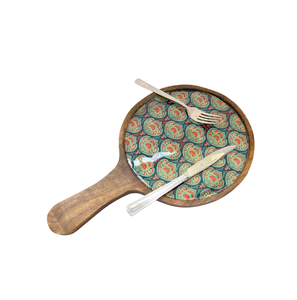 Moule à pizza en bois et imprimé de forme ronde et taille personnalisée à la main au meilleur prix - Product Image 5