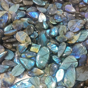 Gema de labradorita 2022 Natural para fabricación de joyas, colgante artesanal, collar, labradorita, gran oferta - Product Image 1