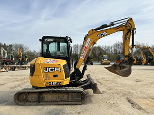 รถขุดขนาดเล็ก JCB 8035 ZTS มือหนึ่ง/มือสอง ราคาถูก น้ำหนัก 3.5 ตัน พร้อมเครื่องยนต์ ปั๊ม และเกียร์บ็อกซ์ แรงบิดสูง ขาย - Product Image 4