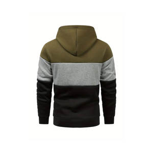 Vente en gros Qualité Décontractée Solide Tricoté Sweats à Capuche Tendance Style Hip-Hop Street Wear Pull Design Hommes Hoodies - Product Image 1