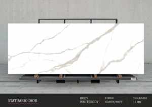 Concepts d'aménagement intérieur minimaliste moderne utilisant des dalles de porcelaine grises à haute brillance de 800x2400 mm - Product Image 5