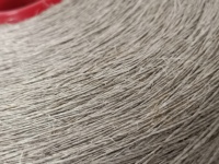 10/1 NM Natural Linen Yarn on Large Cones Suitable for Textile Artists Suitable for Spinning and Weaving
