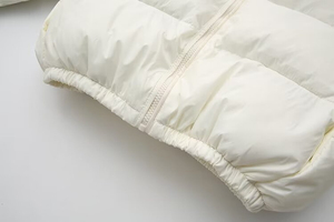Blouson matelassé d'hiver décontracté pour homme 2025 de haute qualité, coupe-vent, service OEM, chaud, en toile, col montant, avec capuche, pour l'extérieur - Product Image 4