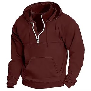 Suéter de punto japonés de alta resistencia con cremallera de manga larga con tendencias de otoño invierno sudaderas de Europa América sudaderas con capucha para hombres - Product Image 3
