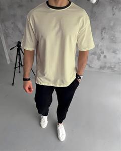 2025 Camiseta lisa de gota para hombre al por mayor 100% camiseta de alta calidad personalizada Unisex 100% algodón camiseta personalizada de Bangladesh - Product Image 5