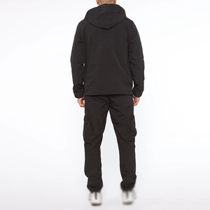 Conjunto Deportivo Informal para Hombre, Sudadera con Capucha y Pantalones Deportivos con Estampado, Pantalones Deportivos con Bolsillos Laterales, 100% Algodón - Product Image 5