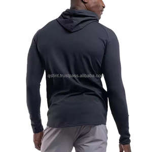 Sudaderas con Capucha de Forro Polar para Hombre, Talla Grande, Invierno, Algodón/Fibra de Bambú de Alta Calidad, Antipilling, Diseño con Bolsillos, Personalizadas, Venta al Por Mayor ODM OEM - Product Image 2