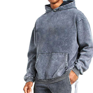 ชุดวอร์มสองชิ้นกางเกงวอร์มขาบานพร้อมฮู้ดสำหรับทุกเพศชุดวอร์มกางเกงวอร์มขาบานออกแบบโลโก้ได้ตามที่ต้องการ - Product Image 5