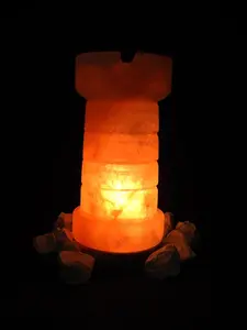 Meilleures lampes à sel en forme de Qila de l'Himalaya dans des tailles personnalisées, lampes à sel en gros, lampes à sel de l'Himalaya abordables - Product Image 3