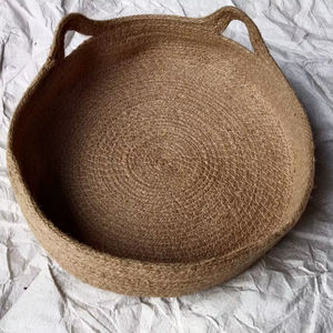 Modern Eco-Friendly Braided Cotton <b>Rope</b> Round Multi-Purpose <b>Storage</b> <b>Baskets</b> - Product Image 1