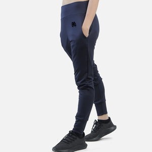 Pantalon de legging de yoga solide pour femmes de style fashion vente en gros de spandex/polyester taille haute élastique personnalisable - Product Image 4