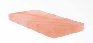 Imalayan-losa de cocina de sal, base de madera con forma rectangular, Rosa - Product Image 3