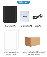 Almohadilla para dormir calentada Pd22.5w Paquete de batería de carga rápida 10000mAh Banco de energía para calentar Manta Abrigo Winter Partner Hand Warmer