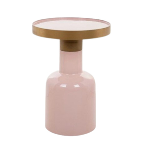 Side <b>Table</b> Living Room Home Decor Farmhouse Country <b>Vintage</b> Furniture Living Room Accent Round End <b>Table</b> - Product Image 2