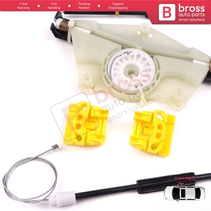Kit de réparation de lève-vitre électrique BWR559, porte droite, pour Golf MK4 1J1 1997-2006, 2/3 portes, hayon 1J3837462 - Product Image 6