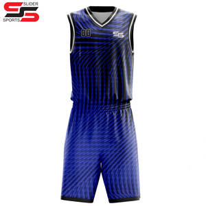 Bordado Streetwear Jersey Venta al por mayor Equipo universitario Traje Baloncesto Jersey Transpirable Deporte al aire libre Baloncesto - Product Image 5