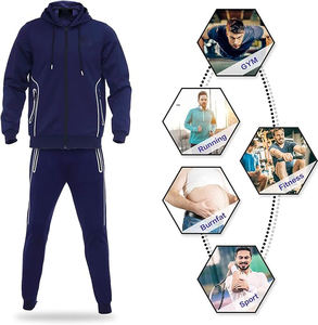 Conjunto Deportivo para Hombre, Sudadera con Capucha y Pantalones Deportivos, Estilo Informal, con Cierre - Product Image 5