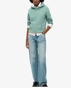 Spring 2026 <b>Women</b> Clothing Custom Premium Rhinestone Oversized Two Piece Set <b>Velour</b> <b>Tracksuits</b> for <b>Women</b> Zip up Hoodie - Product Image 2