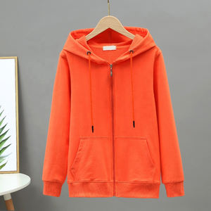 En stock dernier design de sweats à capuche zippés pour hommes en coton fermeture éclair complète vêtements de rue sweat à capuche d'hiver léger votre logo sweats à capuche pour hommes - Product Image 3