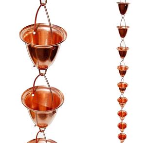 โซ่ฝนสำหรับตกแต่งสวนแบบดั้งเดิมโซ่ฝนสำหรับทำด้วยมือในร่มและกลางแจ้ง - Product Image 4