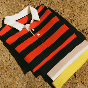 Chemise de Rugby Tricotée avec Logo Brodé Personnalisé d'Usine Polo de Rugby Vert à Manches Longues Streetwear de Haute Qualité Polos de Rugby en Coton - Product Image 2