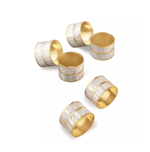 Mother of Pearl Inlay Tissue <b>Box</b> Bone Inlay Tissue <b>Box</b> Napkin Ring <b>for</b> <b>Wedding</b> Party Ware Use Hot Selling - Product Image 5