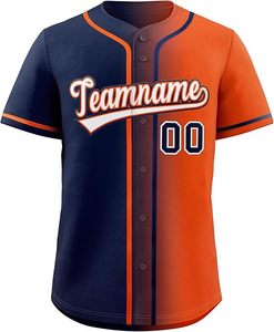 เสื้อเจอร์ซีย์เบสบอลคอวีแบบติดกระดุมเสื้อกีฬาเสื้อเจอร์ซี่พิมพ์ลาย - Product Image 3