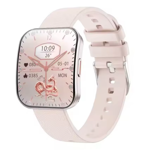 2025 QC W01 ultrafino 1,85 \ "reloj inteligente AMOLED curvo interior BT llamada ritmo cardíaco sangre oxígeno Fitness sueño rastreador impermeable - Product Image 1