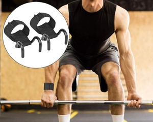 Support de poignée sangles de poignet crochets d'haltérophilie Protection sportive crochets d'haltérophilie de puissance pour crochets d'haltérophilie - Product Image 6