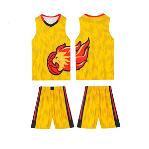 Maillot de basket-ball personnalisé en gros uniforme d'équipe respirant avec nouveau style de jeu de logo de sublimation - Product Image 3