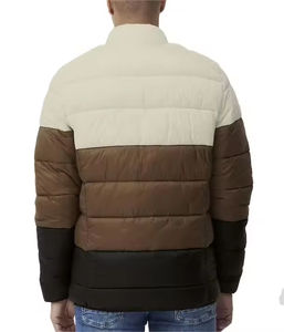 2026 Men's High Quality <b>Waterproof</b> puffer <b>Jacket</b> Customized Logo Windproof <b>Warm</b> Winter Coat Stand Collar Zipper Closure - Product Image 3