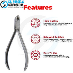 Alicates de ortodoncia de MOQ bajo para cirugía dental, herramientas médicas, alicates de ortodoncia profesionales - Product Image 3